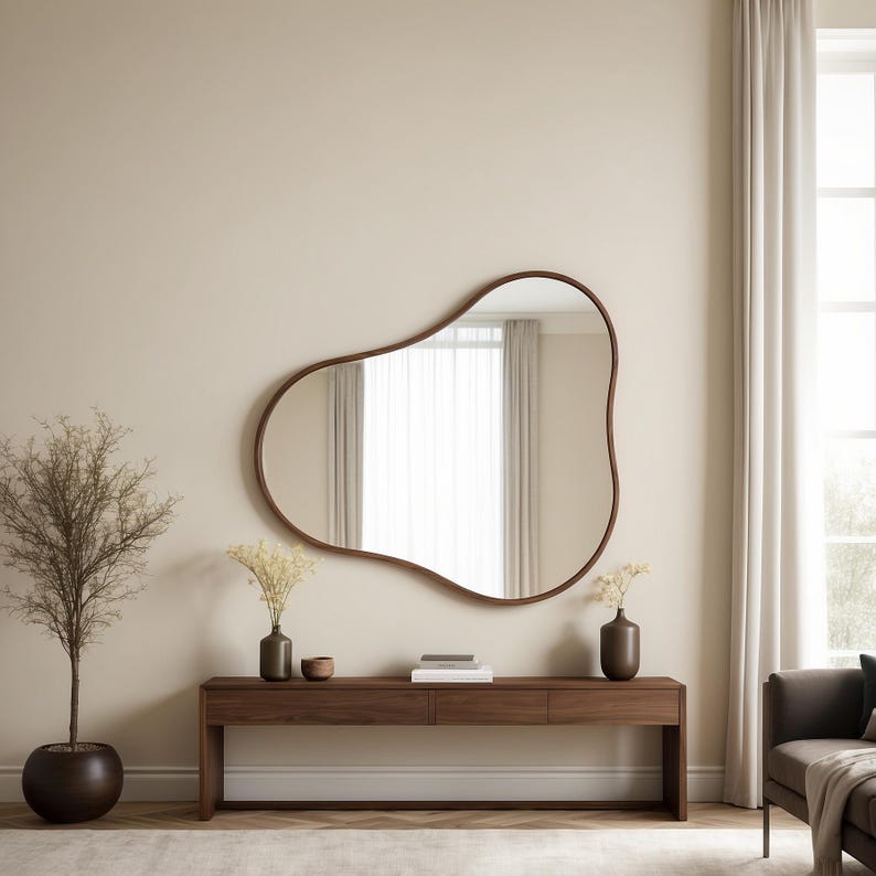 Põrandapeegel puidust raamiga - 2