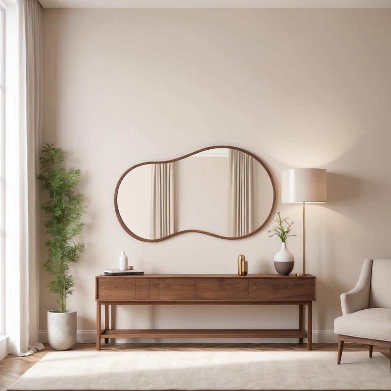 Asimetrično ogledalo bez okvira - 10