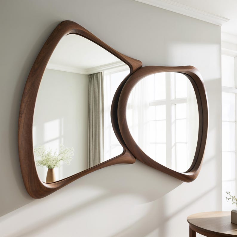 Stór ósamhverfur spegill - 2