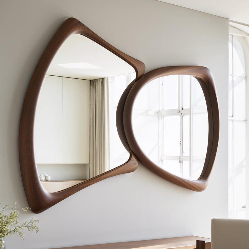 Stór ósamhverfur spegill - 3