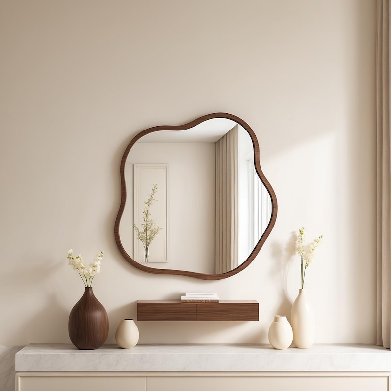 Wavy Asymmetrical Mirror - 3