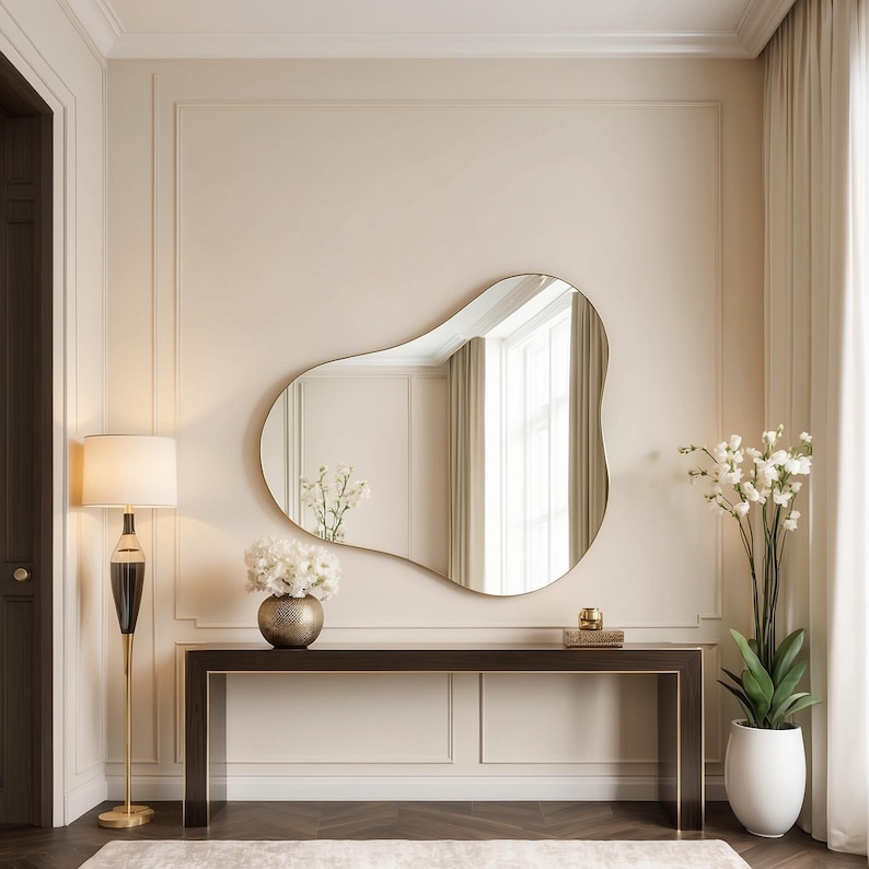 Frameless Bathroom Mirror