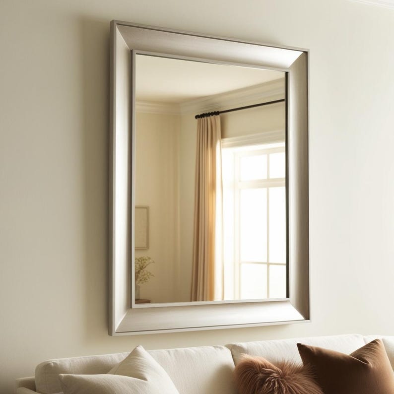 Luxury Framed Geometric Mirror - 10
