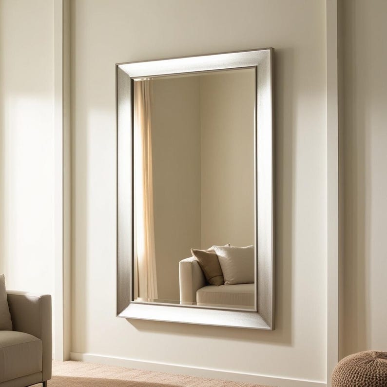 Luxury Framed Geometric Mirror - 2