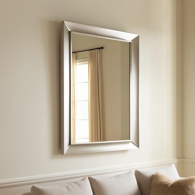 Luxury Framed Geometric Mirror - 3