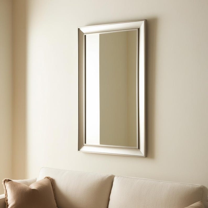 Luxury Framed Geometric Mirror - 4