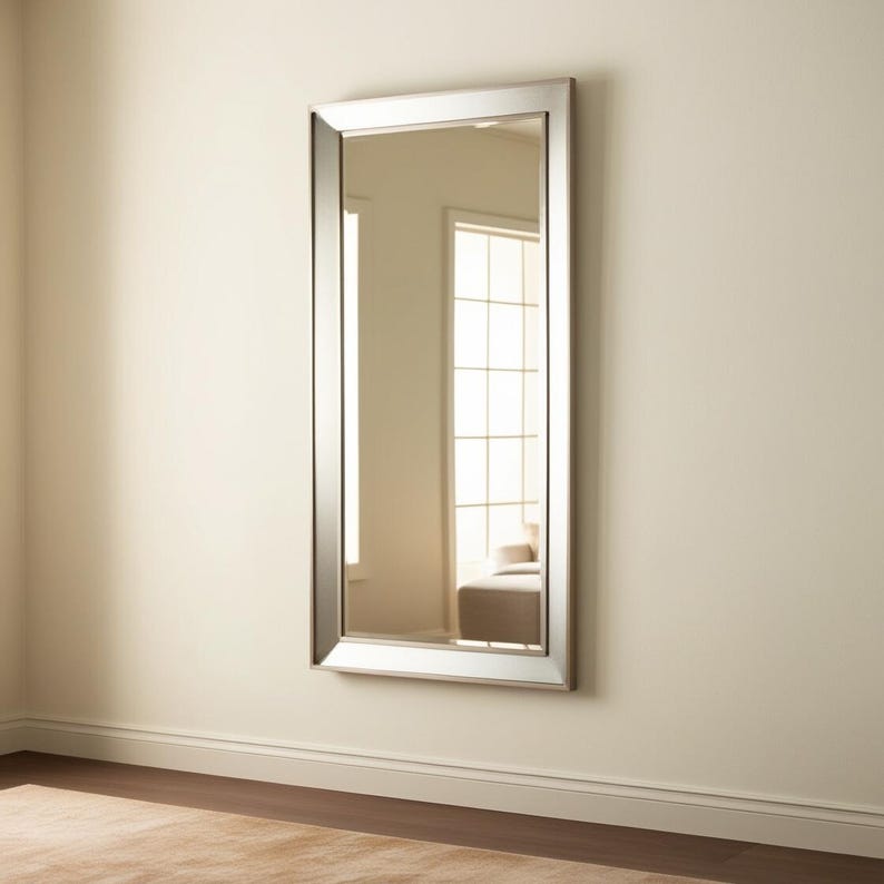 Luxury Framed Geometric Mirror - 9