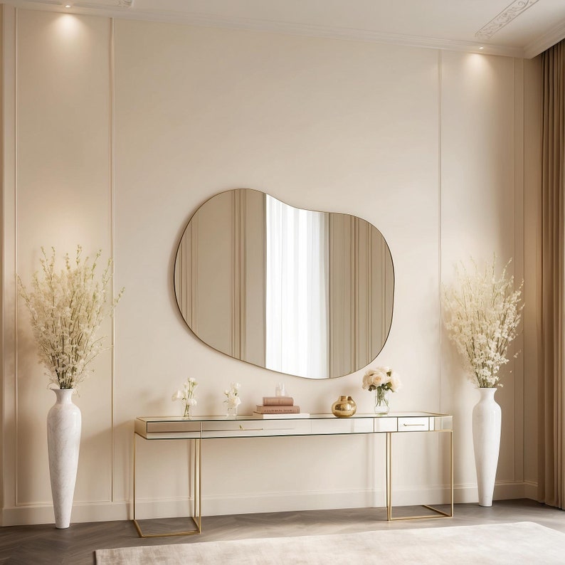 Mirror Wall Decor - Frameless Design